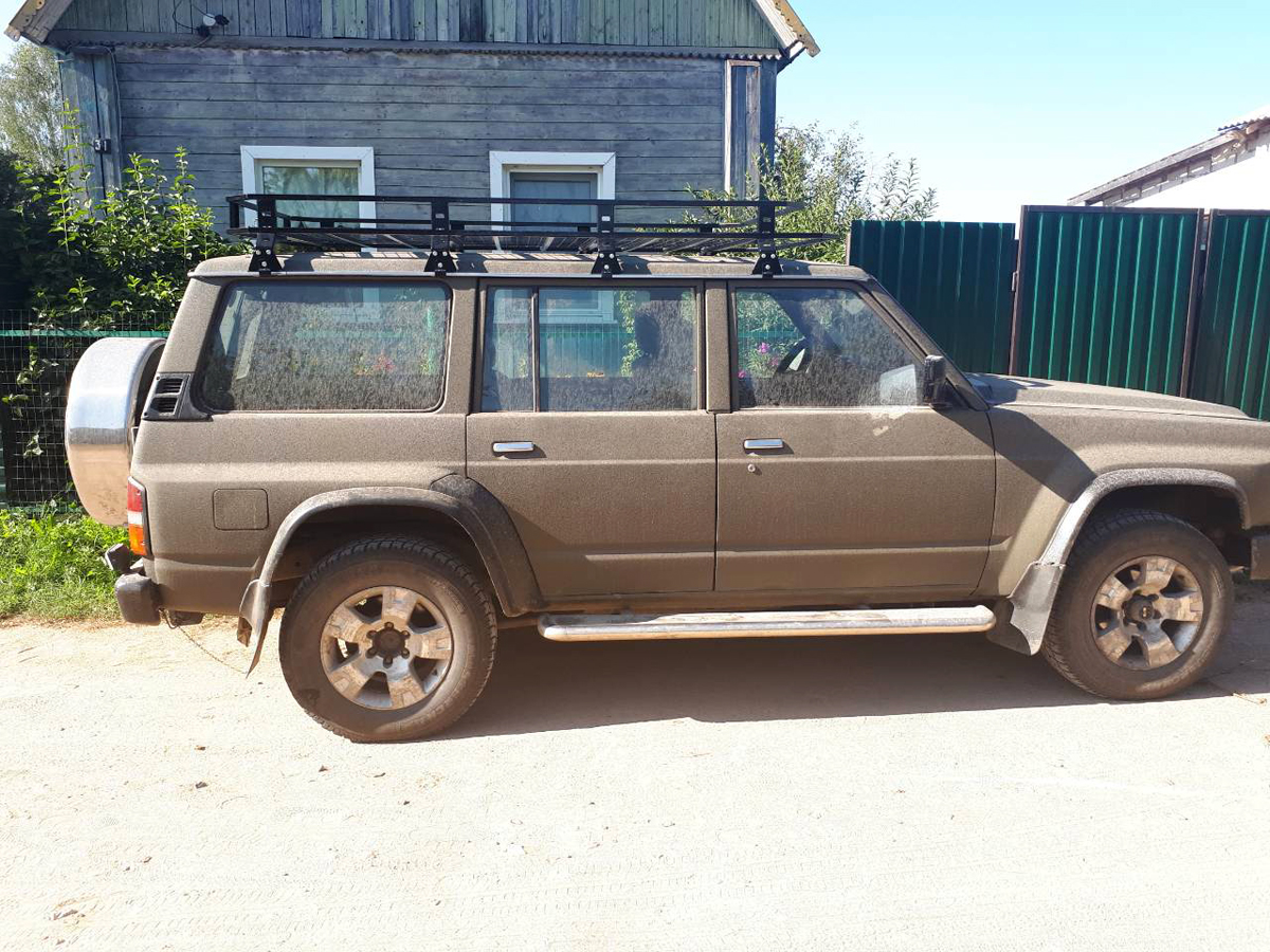 Экспедиционный багажник OVERLAND на крышу с заводскими водостоками